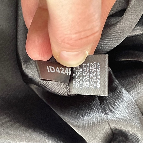 Womans Little Black Dress Express Studio Fit & Flare Cami Strapless Princess S - Picture 12 of 12